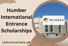 Humber International Entrance Scholarships