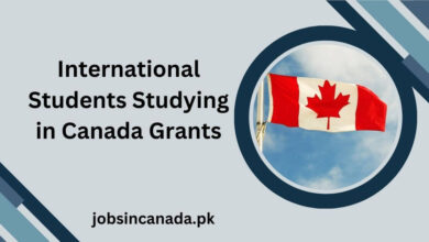 International Students Studying in Canada Grants