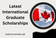 Latest International Graduate Scholarships