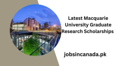 Latest Macquarie University Graduate Research Scholarships