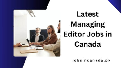 Latest Managing Editor Jobs in Canada