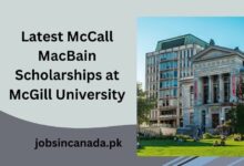 Latest McCall MacBain Scholarships at McGill University