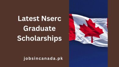 Latest Nserc Graduate Scholarships