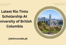 Latest Rio Tinto Scholarship At University of British Columbia