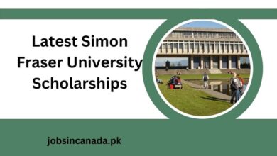 Latest Simon Fraser University Scholarships