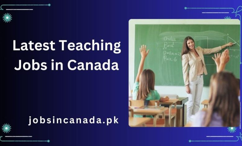 Latest Teaching Jobs in Canada