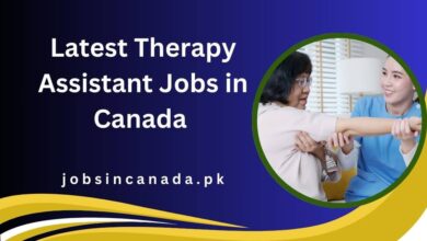 Latest Therapy Assistant Jobs in Canada