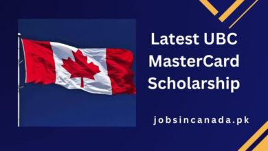 Latest UBC MasterCard Scholarship