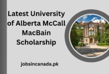 Latest University of Alberta McCall MacBain Scholarship