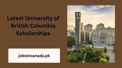 Latest University of British Columbia Scholarships