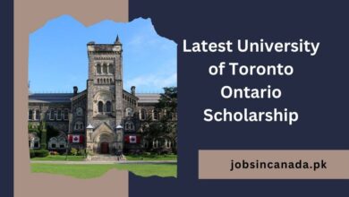 Latest University of Toronto Ontario Scholarship