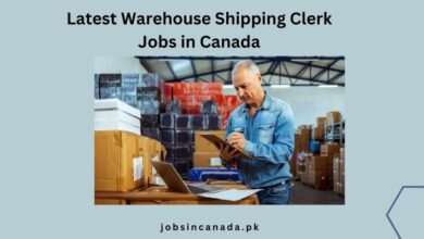 Latest Warehouse Shipping Clerk Jobs in Canada