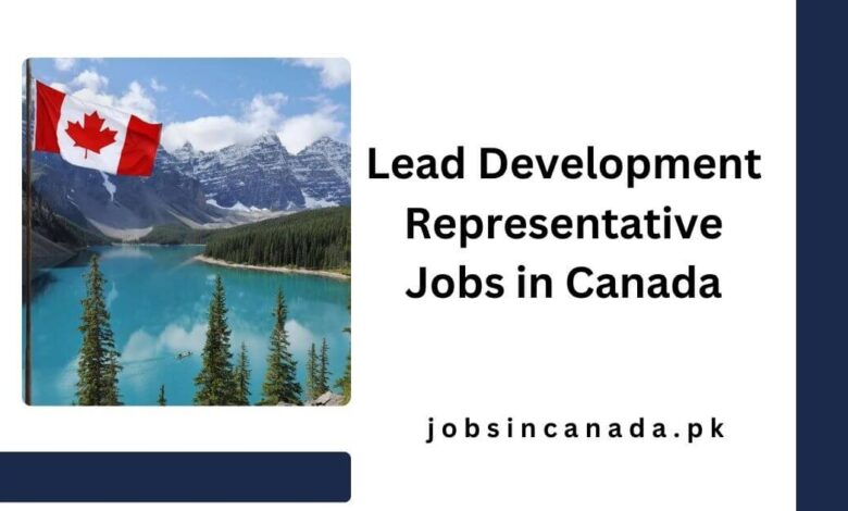 Lead Development Representative Jobs in Canada