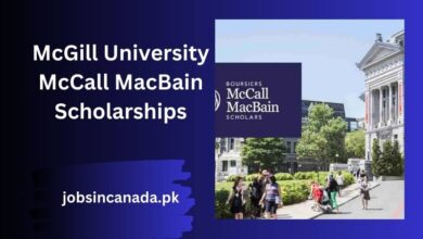 McGill University McCall MacBain Scholarships