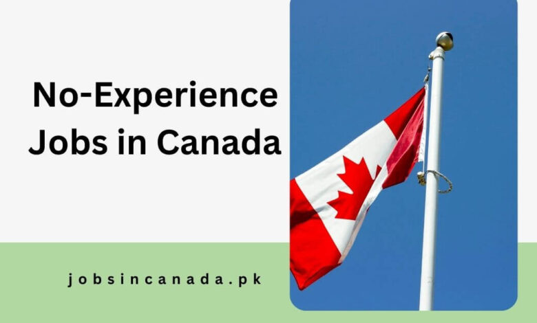 No-Experience Jobs in Canada