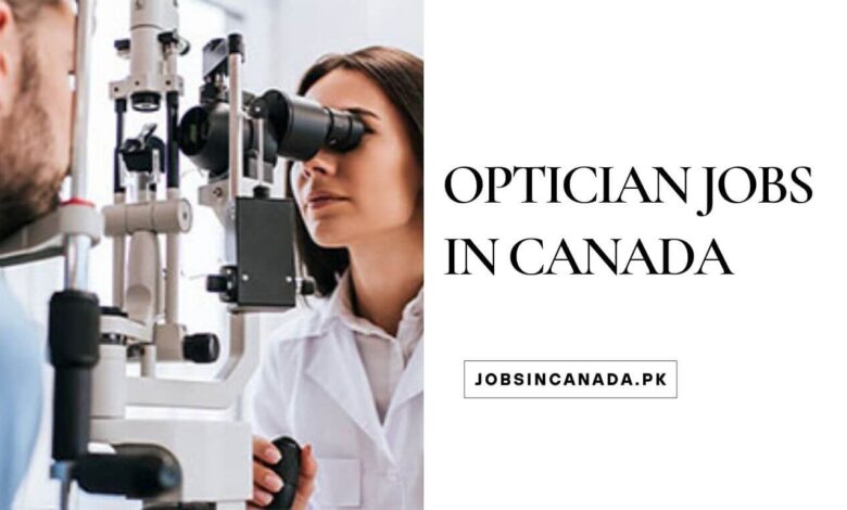 Optician Jobs in Canada