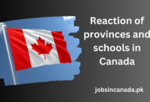 Reaction of provinces and schools in Canada