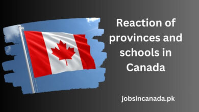 Reaction of provinces and schools in Canada