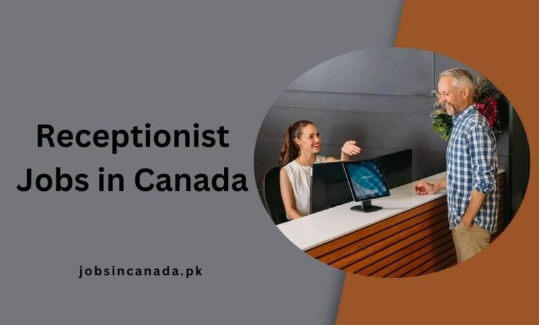 Receptionist Jobs in Canada