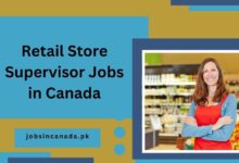 Retail Store Supervisor Jobs in Canada