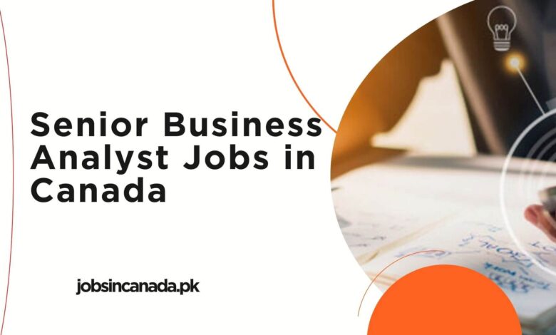 Senior Business Analyst Jobs in Canada