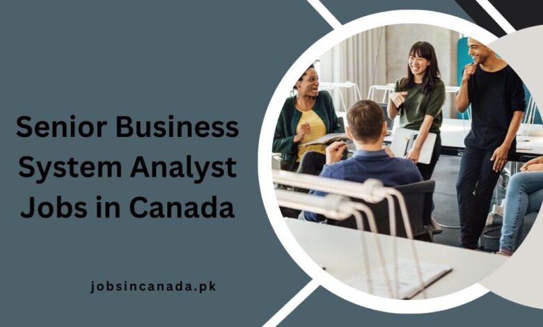 Senior Business System Analyst Jobs in Canada