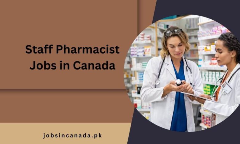 Staff Pharmacist Jobs in Canada