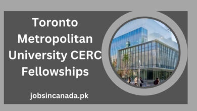 Toronto Metropolitan University CERC Fellowships