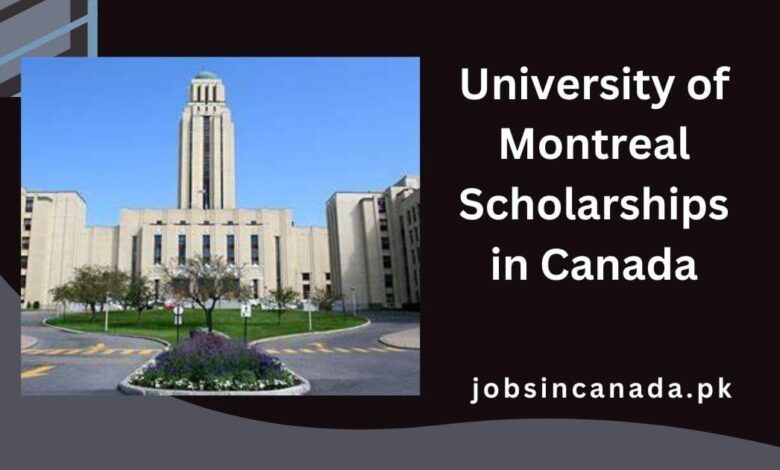 University of Montreal Scholarships in Canada