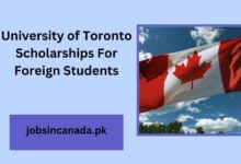 University of Toronto Scholarships For Foreign Students