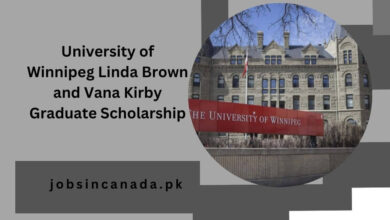 University of Winnipeg Linda Brown and Vana Kirby Graduate Scholarship