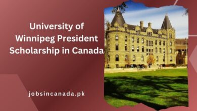 University of Winnipeg President Scholarship in Canada