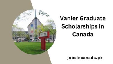 Vanier Graduate Scholarships in Canada