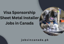 Visa Sponsorship Sheet Metal Installer Jobs in Canada
