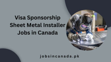 Visa Sponsorship Sheet Metal Installer Jobs in Canada