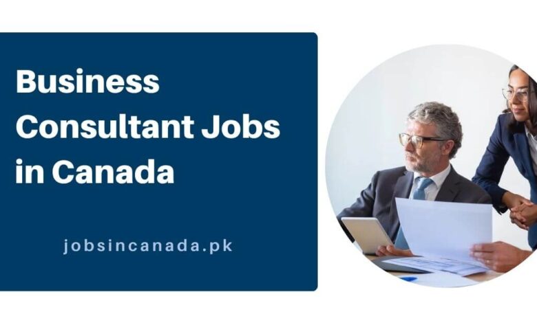 Business Consultant Jobs in Canada