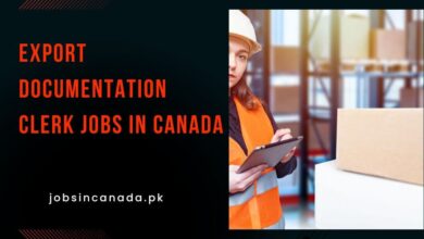 Export Documentation Clerk Jobs in Canada