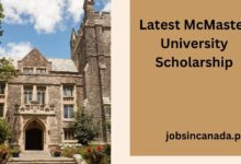 Latest McMaster University Scholarship