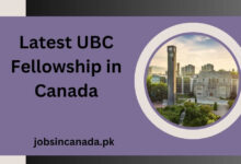 Latest UBC Fellowship in Canada