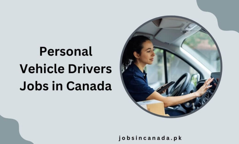 Personal Vehicle Drivers Jobs in Canada