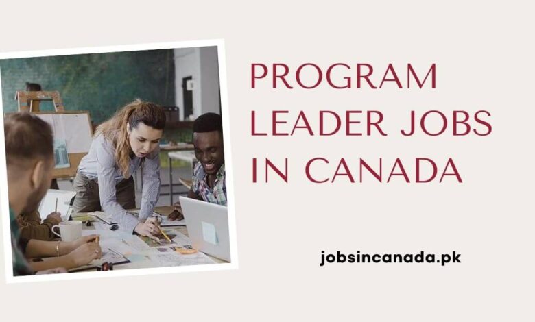 Program leader Jobs in Canada