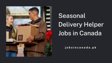 Seasonal Delivery Helper Jobs in Canada