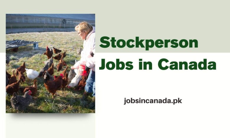 Stockperson Jobs in Canada