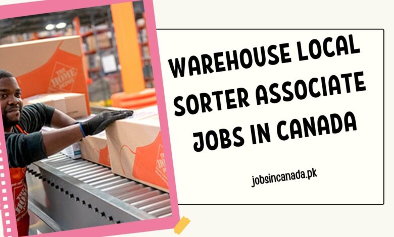 Warehouse Local Sorter Associate Jobs in Canada