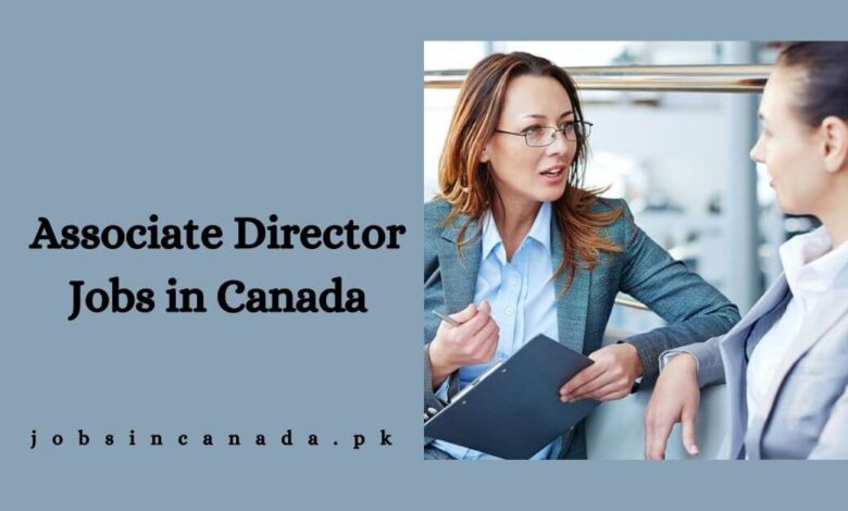 Associate Director Jobs in Canada