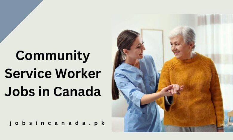 Community Service Worker Jobs in Canada