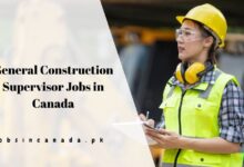 General Construction Supervisor Jobs in Canada