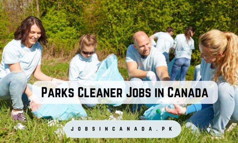 Parks Cleaner Jobs in Canada