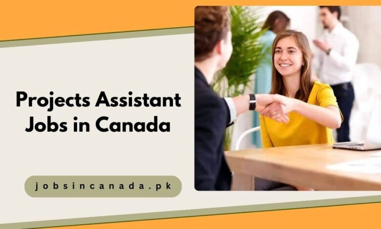 Projects Assistant Jobs in Canada