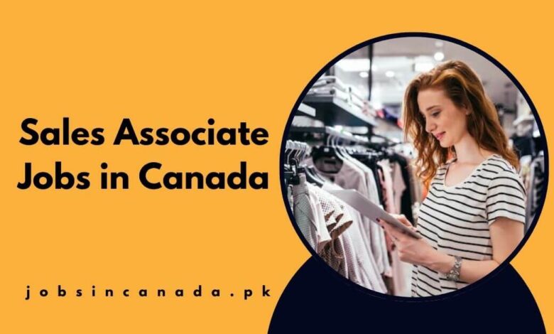 Sales Associate Jobs in Canada